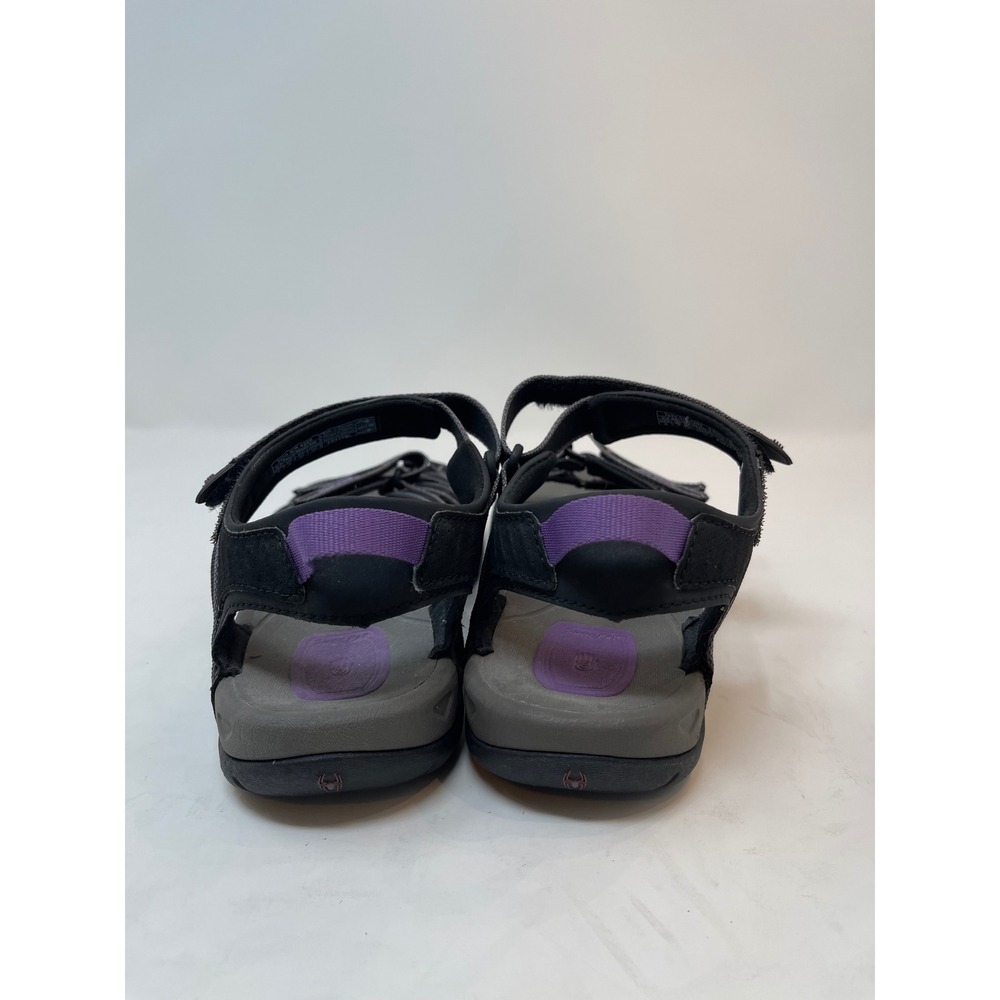 Teva Tirra Sandals Womens 9 Grey Purple Excellent Strappy Hiking Sport Water - Picture 4 of 10